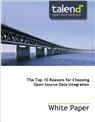 The Top 10 Reasons for Choosing Open Source Data Integration
